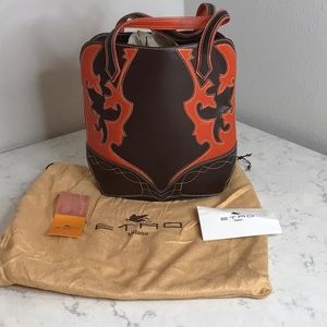 Etro leather bag. Never used